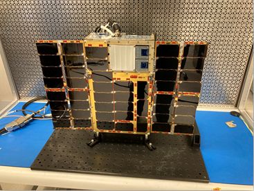 The Geosynchronous Transfer Orbit Satellite (GTOSat) flight build.