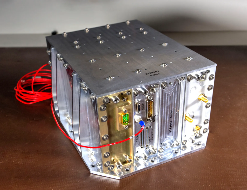 NavCube, the product of a merger between the Goddard-developed SpaceCube 2.0 and Navigator GPS technologies.