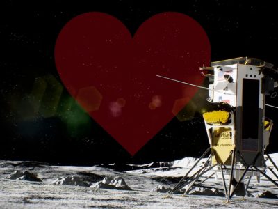 Intuitive Machines said it moved the landing site for its IM-1 mission to the lunar south pole region at the request of NASA to better support Artemis. Credit: Intuitive Machines