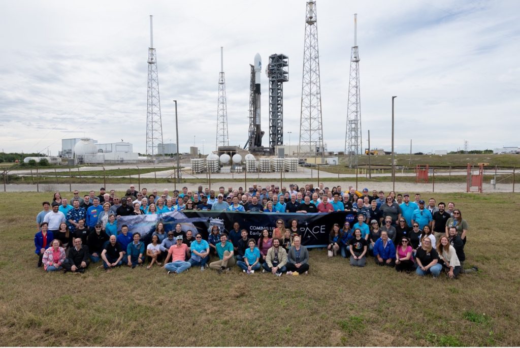 Goddard Space Flight Center’s PACE team at KSC Launch Complex 40