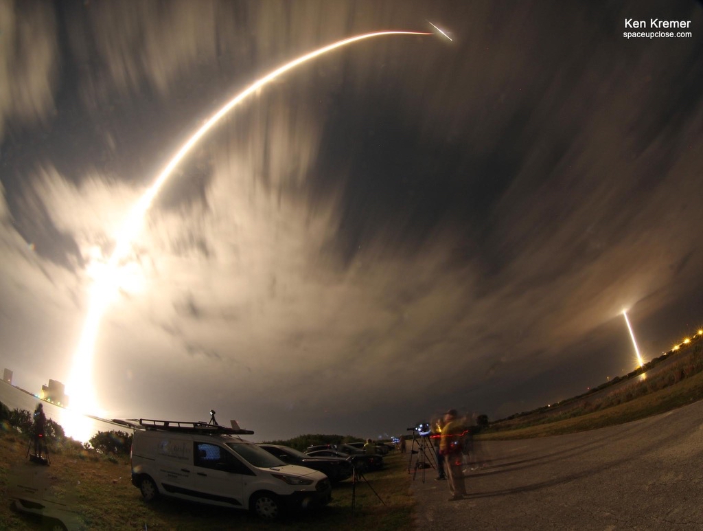 PACE Launch Image. Credit Ken Kremer spaceupclose.com