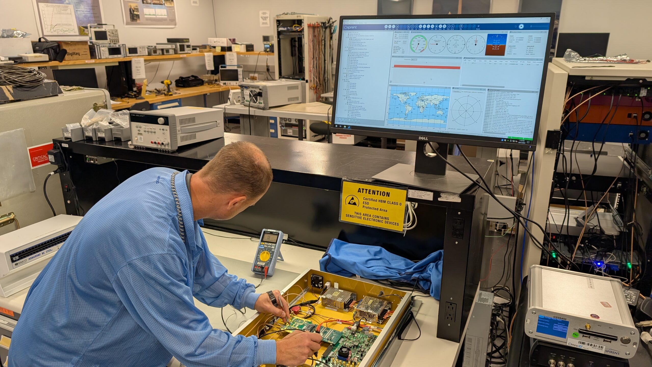 The Formation Flying Testbed (FFTB) at the National Aeronautics and Space Administration (NASA) Goddard Space Flight Center (GSFC) provides a world-class hardware-in-the-loop test environment for testing and demonstration of Position, Navigation and Timing (PNT) instruments.