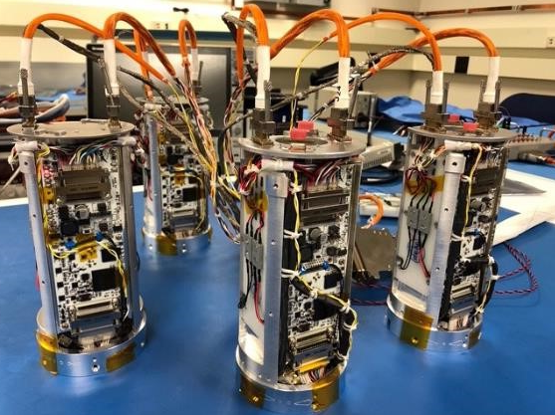 SWARM sub-payload technology platform used on sounding rocket missions to obtain multipoint in-situ measurements or as a technology development platform for testing small systems (sub-orbital or CubeSat).