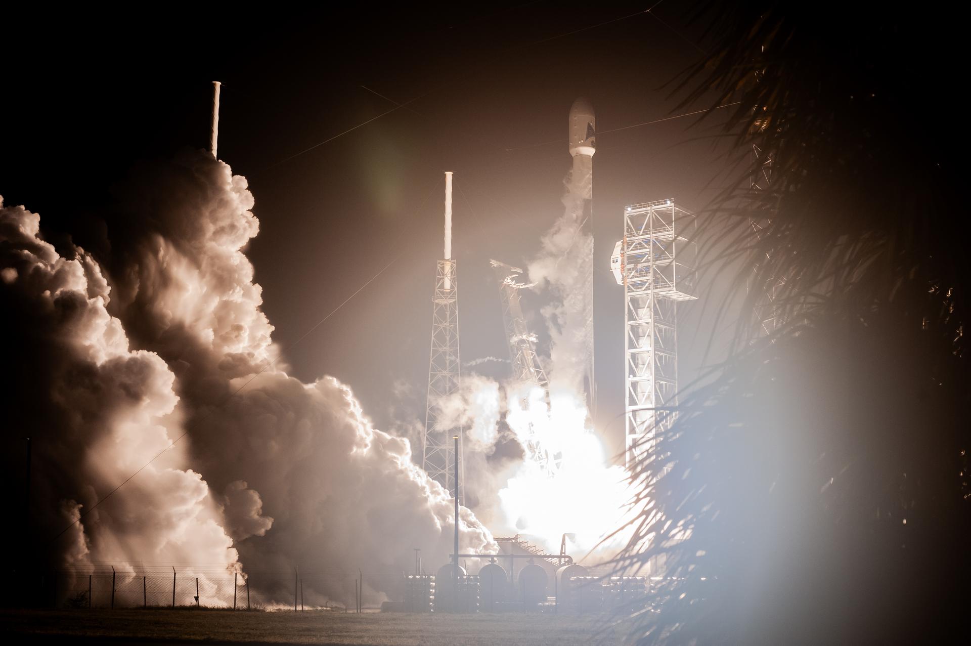 The Falcon 9 Launch of PACE on 2/8/2024.