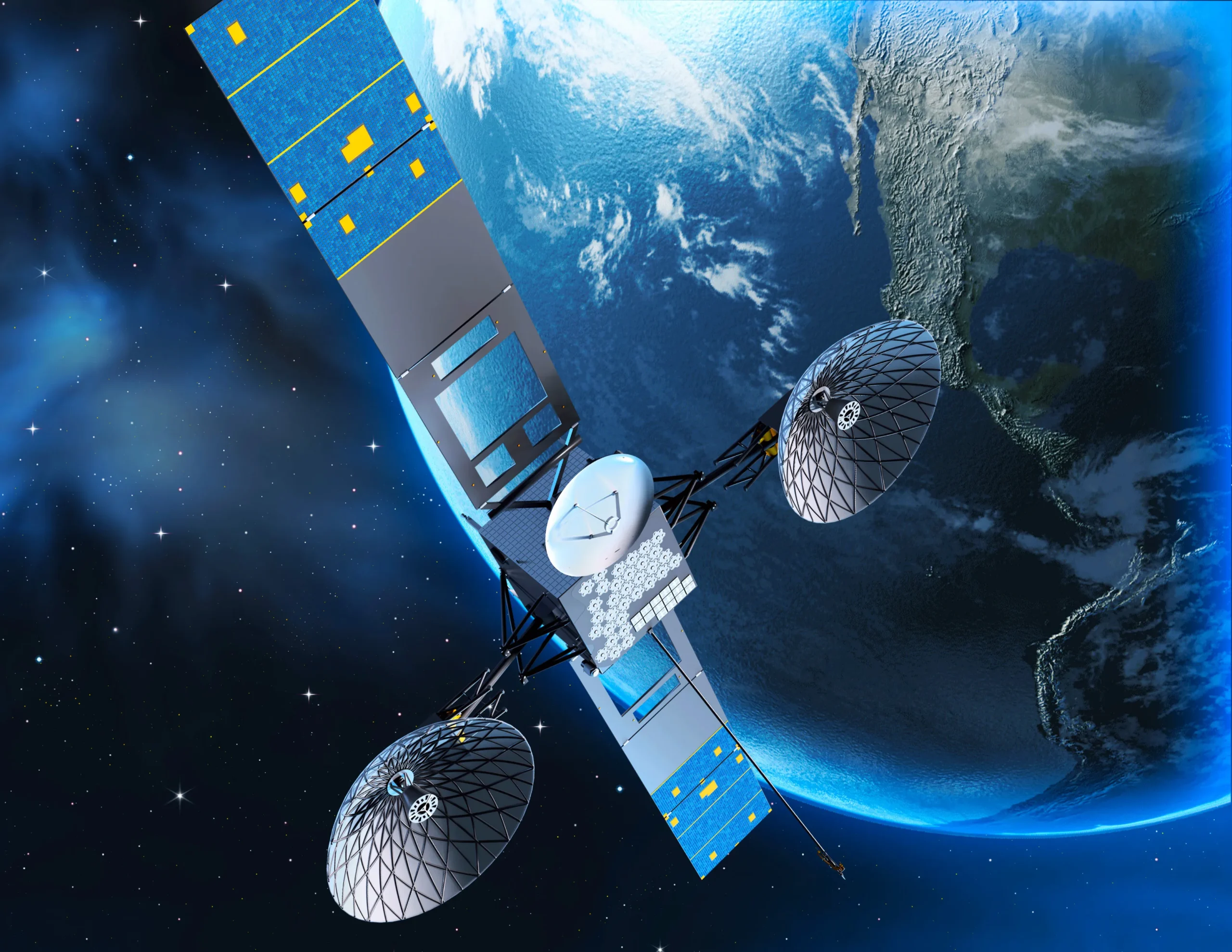 artist concept of third-generation TDRS satellite